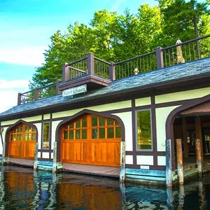 41 Cramer Road, Lake George, upstate NY lakeside properties, Tudor style houses