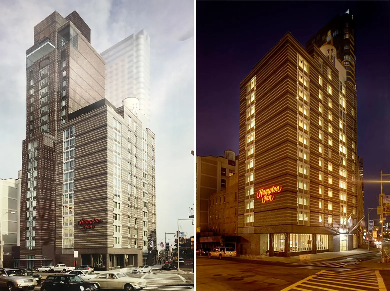 First Look at 22-Story Expansion of Downtown Brooklyn’s Hampton Inn Hotel