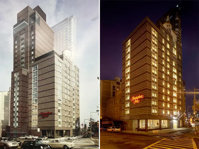 First Look at 22-Story Expansion of Downtown Brooklyn’s Hampton Inn Hotel