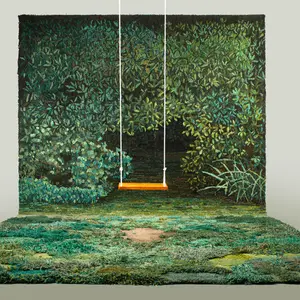 Alexandra Kehayoglou, grassy carpets, Argentina's Pampas, innovative rugs, Dries Van Noten, barefoot living