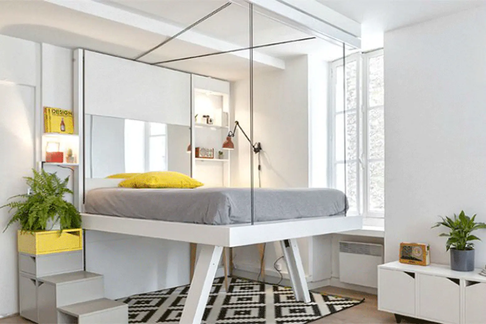 BedUp , murphy bed, modern murphy bed