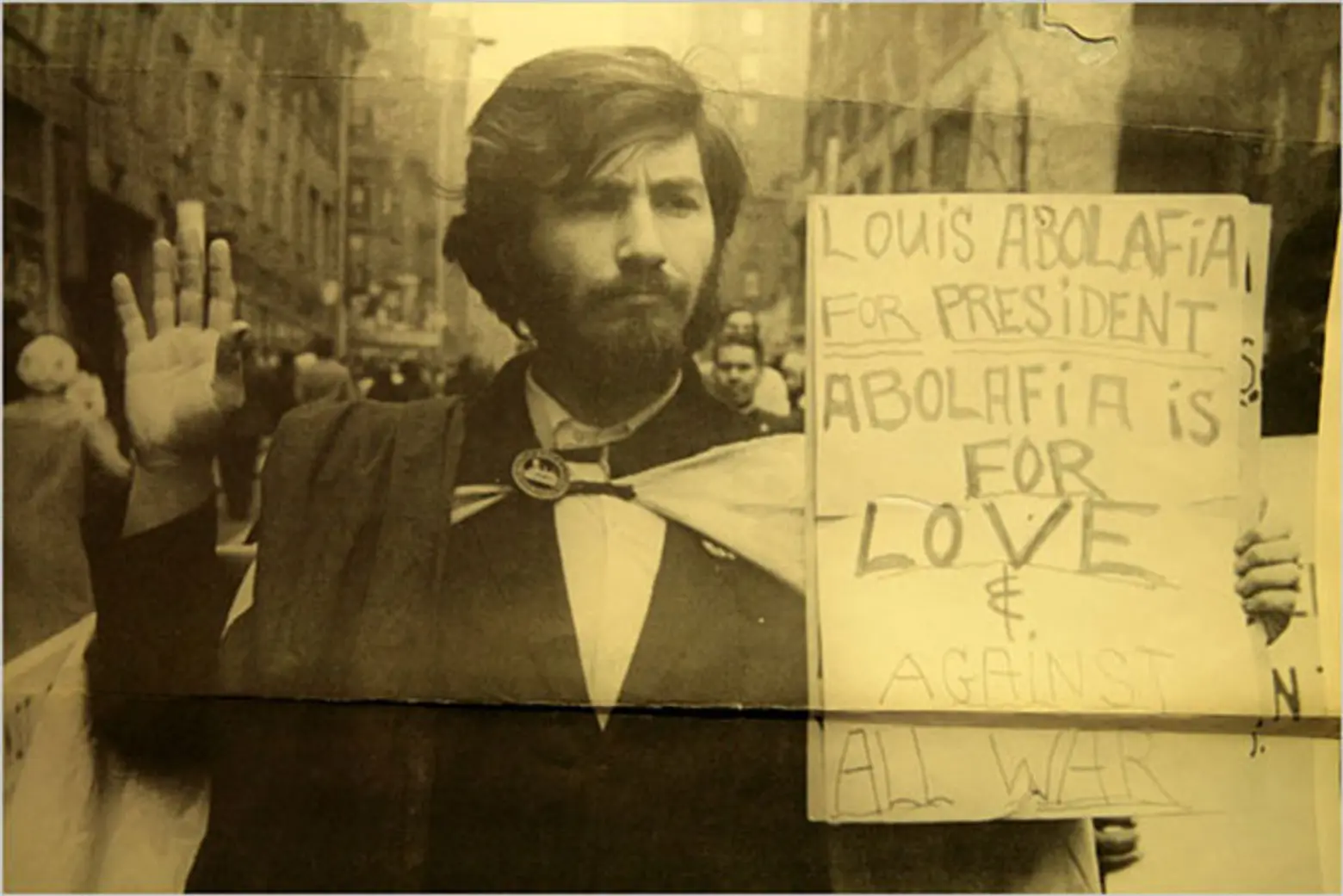 Back in ’68 an East Village Hippy Ran for President Against Nixon
