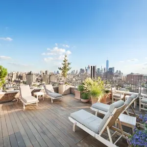 302 West 12th Street, deck, roof
