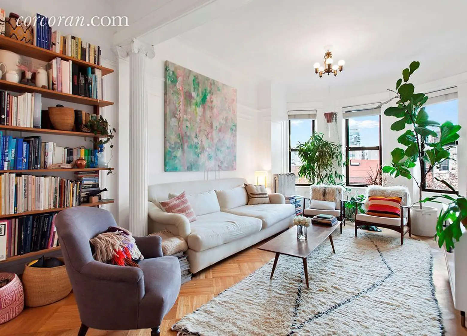 Bright, Modern Clinton Hill Three-Bedroom on Biggie’s Old Block Offers Lots of Options for $950K
