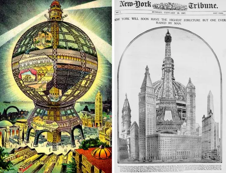 Never-Built Coney Island Globe Tower Would Have Been a Massive Boardwalk in the Air