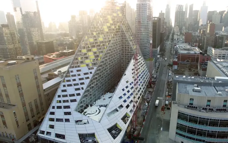 VIDEO: Take a Sweeping Drone Tour of Bjarke Ingels’ West Side Pyramid
