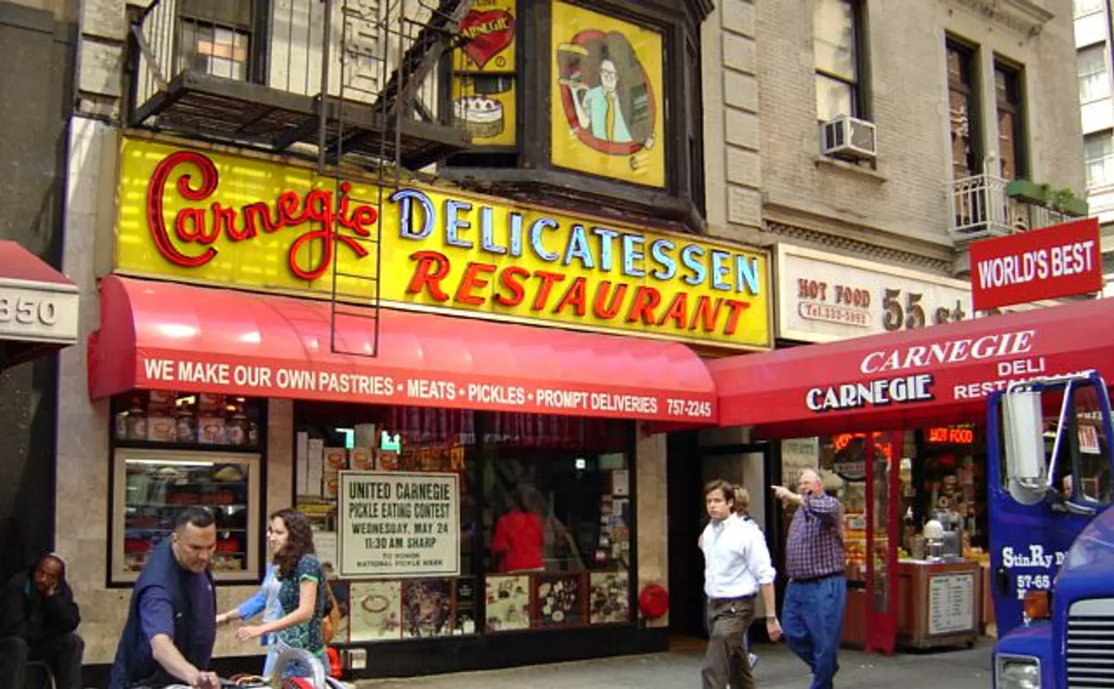 You Can Be Carnegie Deli’s Pickle Mascot; Opening Day of the New 7 Train Extension