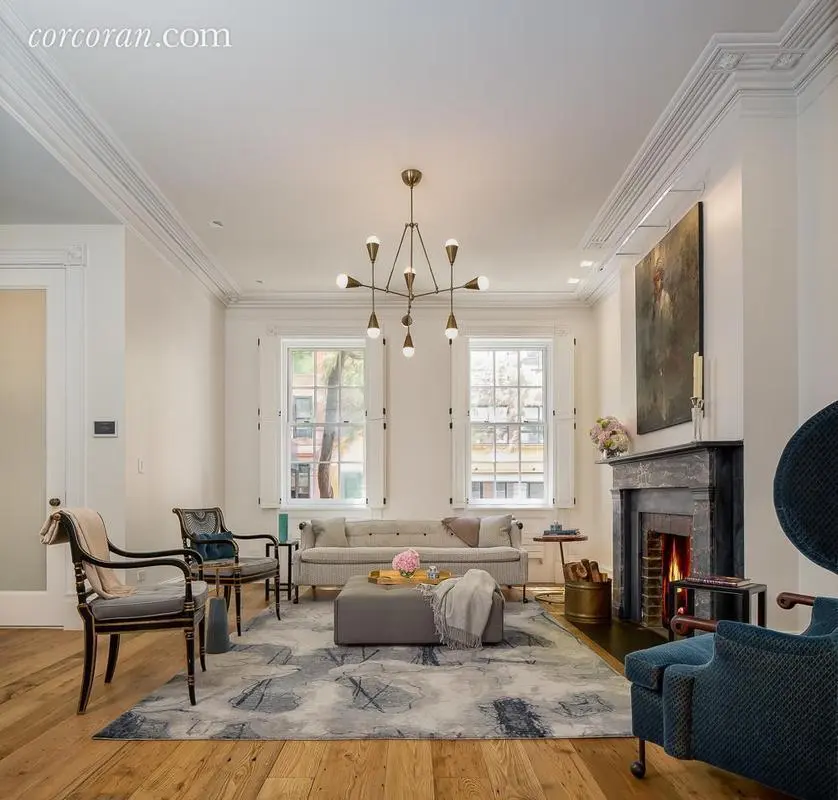 Historic Soho Townhouse with Four Stories, Massive Rec Room and ...