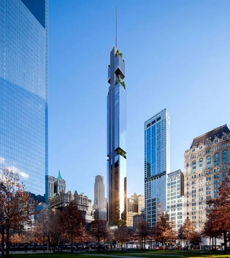 New Renderings of Vinoly’s 125 Greenwich Street, Downtown’s Future Tallest Residential Skyscraper