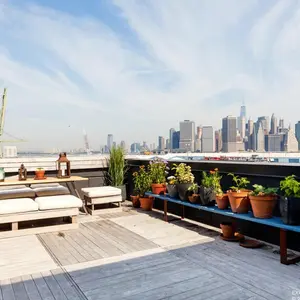 113A Columbia Street, roof deck