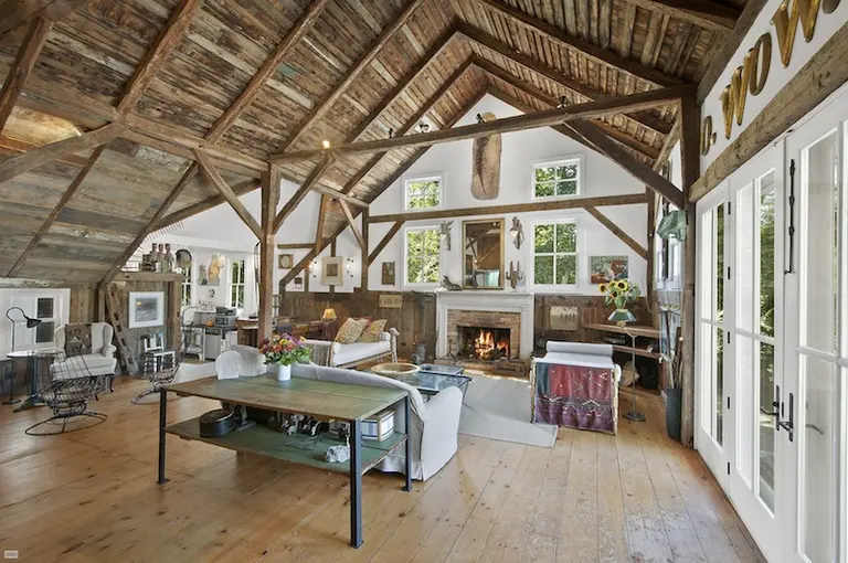 Out in Southampton, a Restored 1740s English Barn Asks $2.4 Million