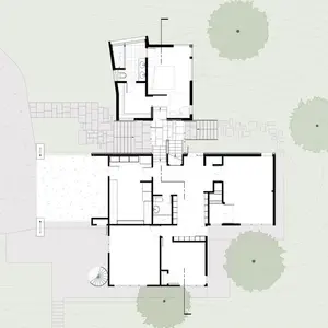 diagram, split level home, architecture lloyd neck new york