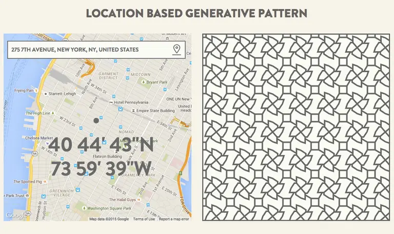 Get a Personalized Pattern by Punching Your Address Into This App