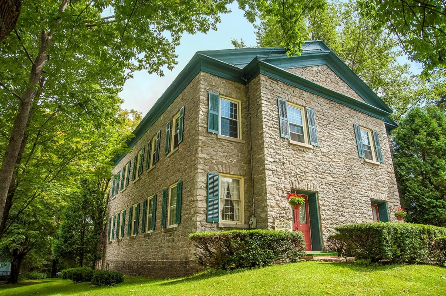 It’s Only $275,000 to Live in This Old Stone Meeting House in Upstate NY