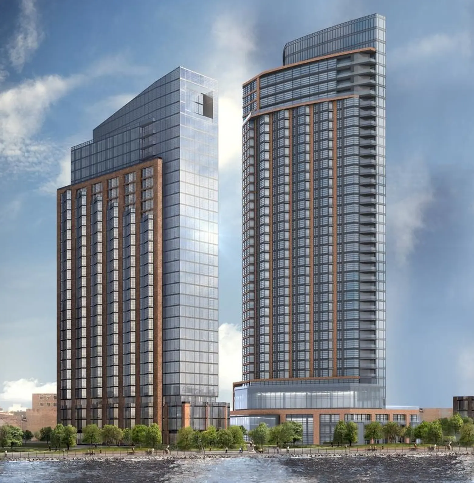 Two New Handel-Designed Towers to Sail Onto the Greenpoint Landing Waterfront