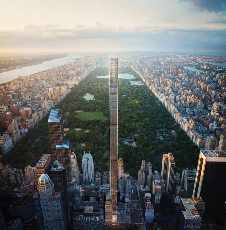 World’s skinniest skyscraper at 111 West 57th Street stalled at 20 stories by soaring costs