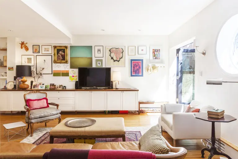 Quirky Brooklyn Heights Duplex Comes With Its Own Backyard Studio Space