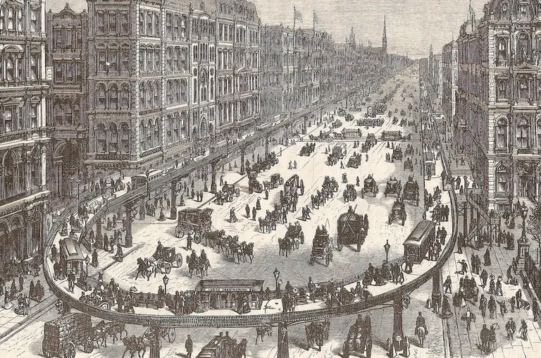 In 1872, Broadway Almost Became a Giant Moving Sidewalk