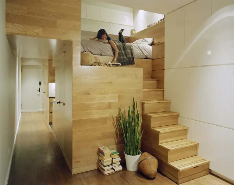 East Village Micro-Loft Is Jam-Packed With Storage to Maximize Functionality and Efficiency