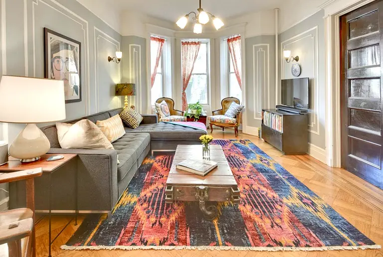 Brooklyn Author Lists Whimsical Prospect Lefferts Gardens Townhouse for $1.85M