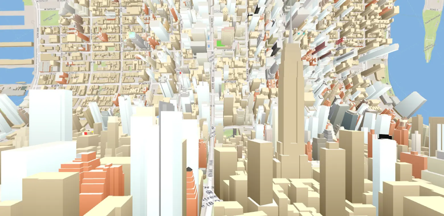 ‘Inception’-Inspired Map Shows a Horizonless NYC