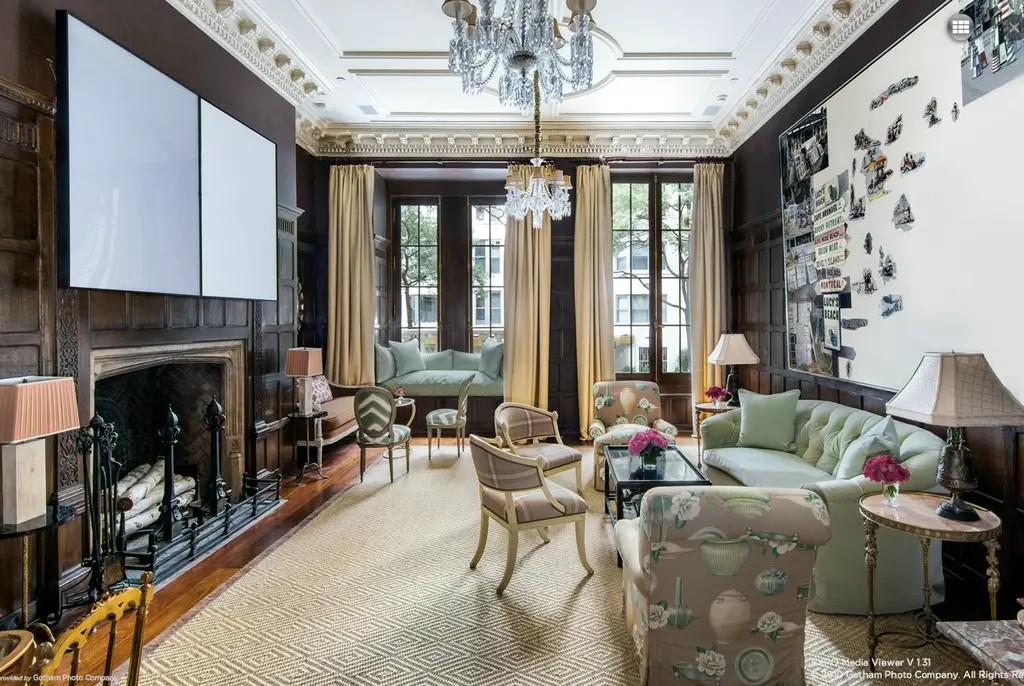 Rather Modest UES Townhouse Has Five Floors, Seven Fireplaces, Two ...