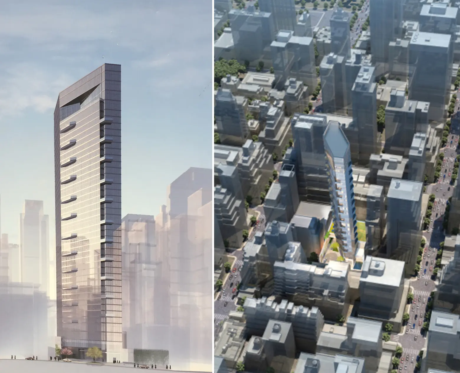 New Renderings of Handel Architects’ Torqued 43-Story Rental Underway Near Grand Central