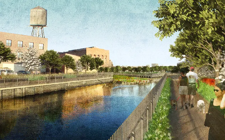 Pollution Cleanup Park Taking Shape at Gowanus Canal