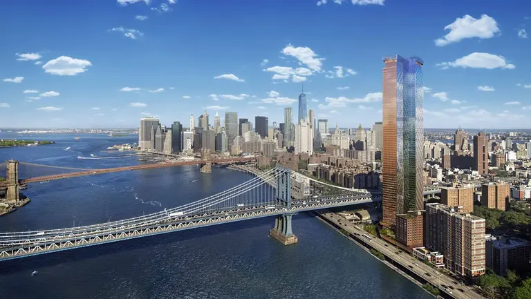First Full Look at Extell’s 80-Story One Manhattan Square, 800 Condos Aimed at Asian Buyers