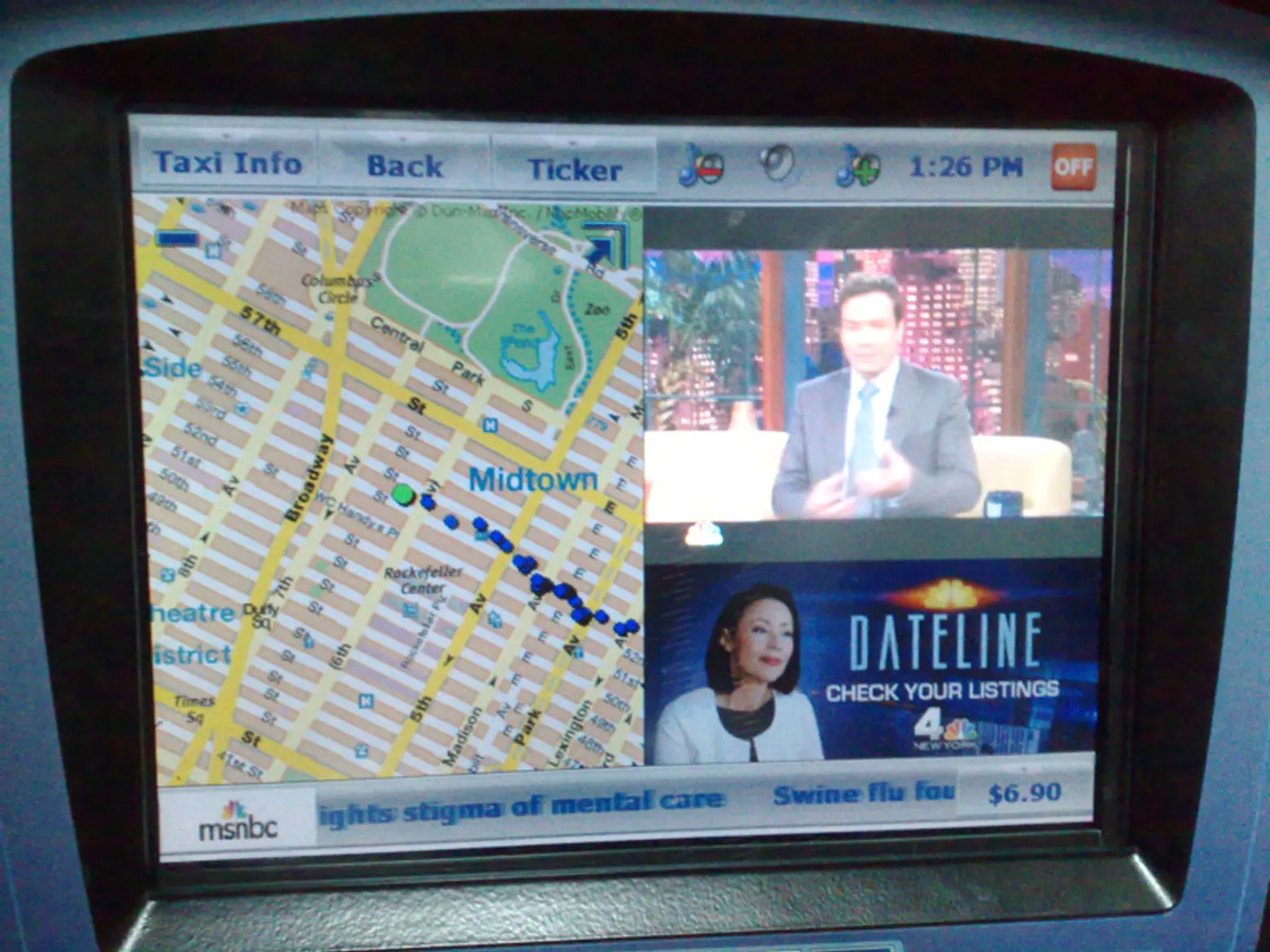 We May Soon Be Free of Those Horrid Taxi TV Screens