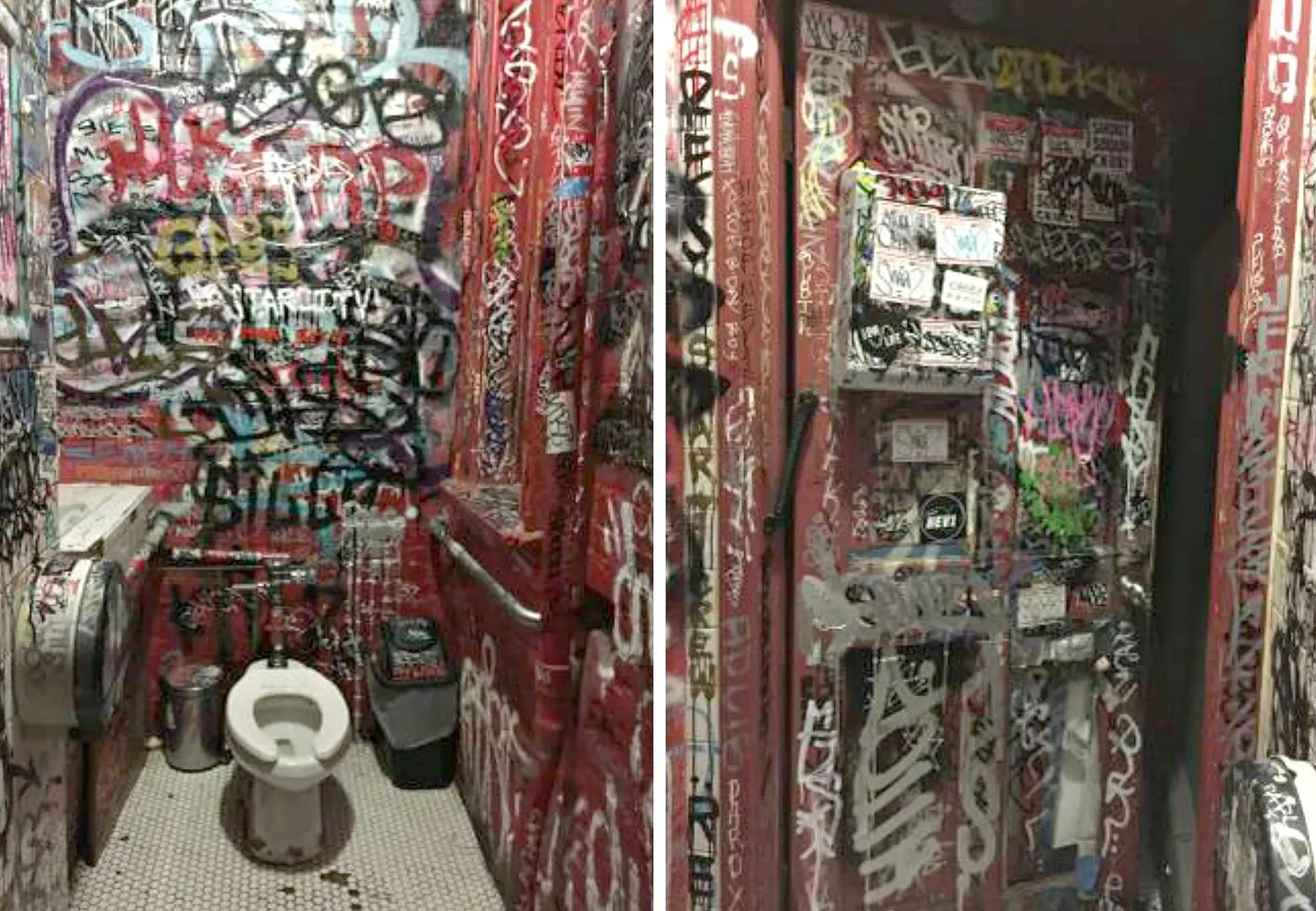 This $30/Week Grimy Lower East Side Bar Bathroom Is a Hot Ticket