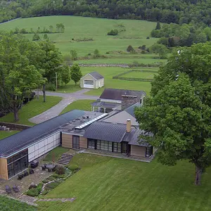 Charlotte Valley Farm, Peter Gluck, farmhouse additions, Catskills architecture