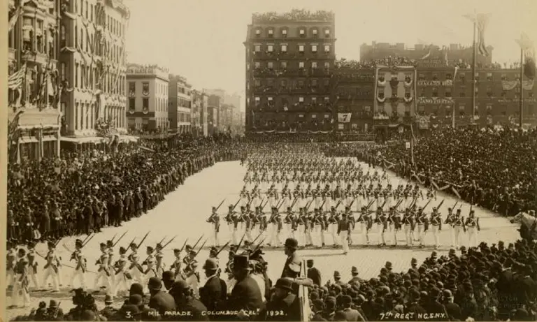 In 1892, NYC celebrated an entire Columbus Week