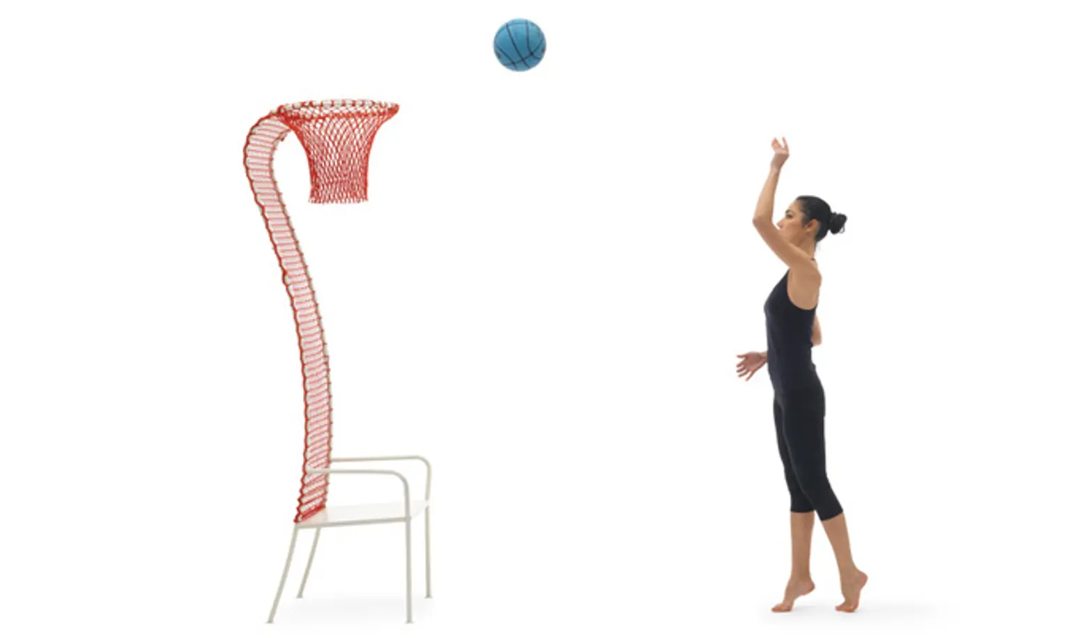 Everyday Office Furniture From Designer Emanuele Magini Doubles as Sports Equipment
