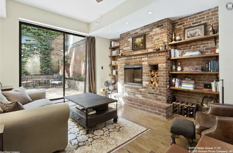 $4.15M West Village Co-op Full of Brick Fireplaces Tries to Be a Townhouse