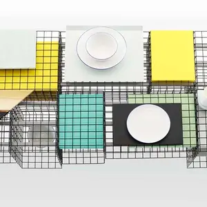 Ying Chang, Modular Mesh Desk, Grid System, Royal College of Art, plug-in furniture, multifunctional desk, 2 dimensional grid system, Josef Müller-Brockmann, Wim Crouwel