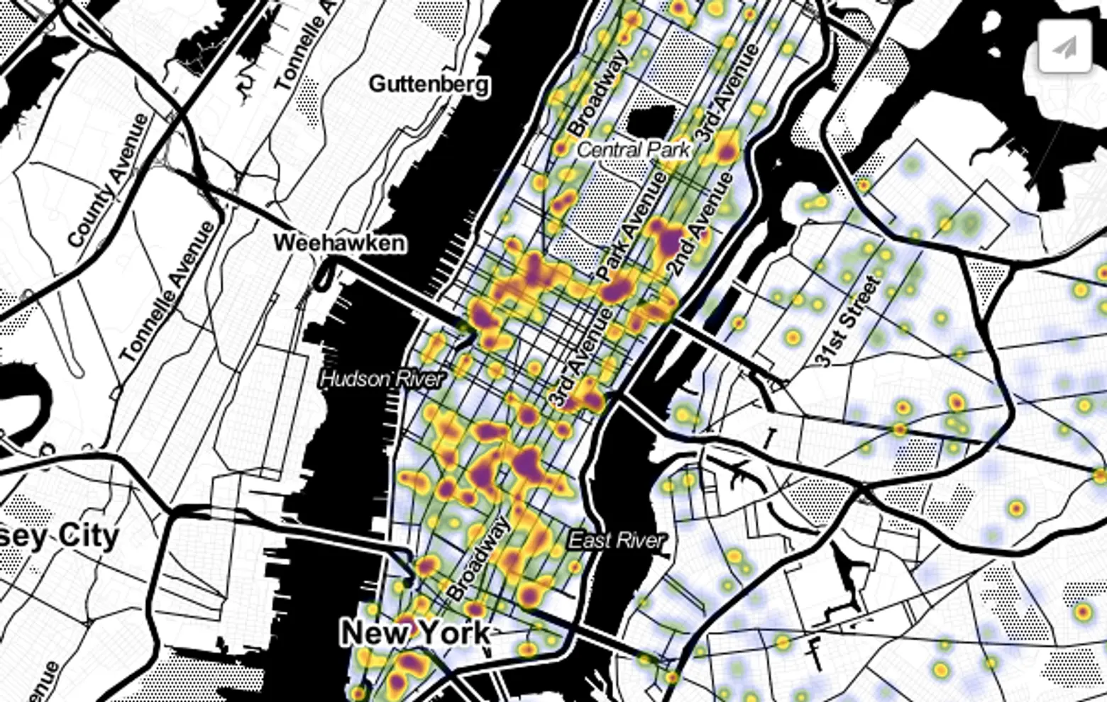 A Noise Map of NYC and Other Major Cities; ‘Idol’ Judge Lists Her Midtown Home