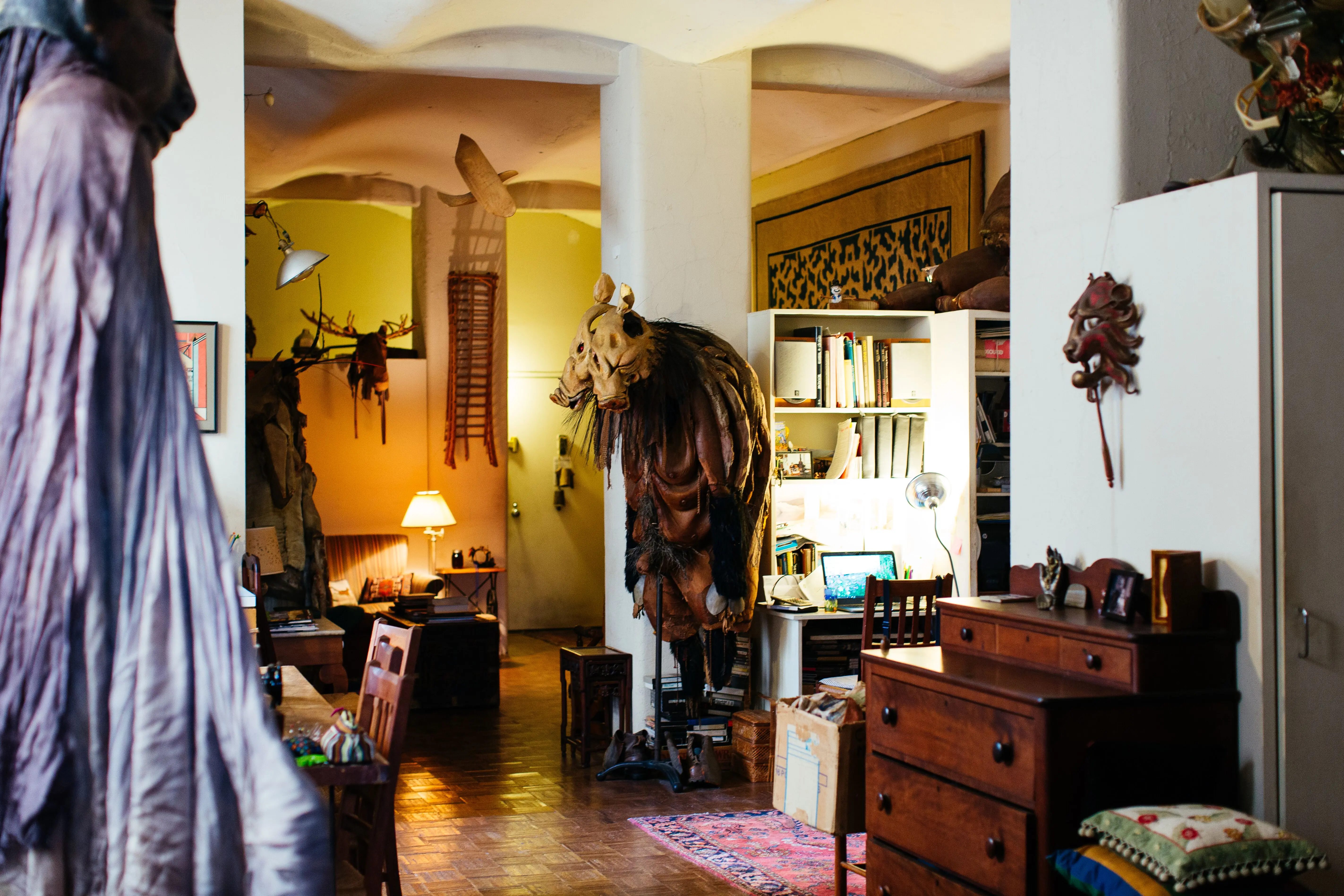 My 1,400sqft: Puppet Maker Ralph Lee's Live/Work Space in Westbeth ...