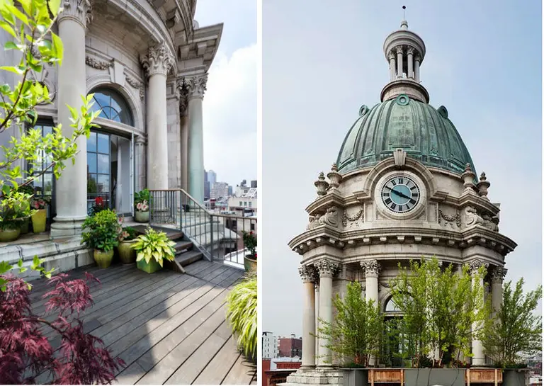 $40M Penthouse Occupies the Clock Tower Dome of Nolita’s Famed Police Building