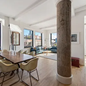 250 Mercer Street, Cool Listings, Greenwich Village, Noho, Manhattan condo loft for sale, interiors, Jessica Chastain, Berg Design