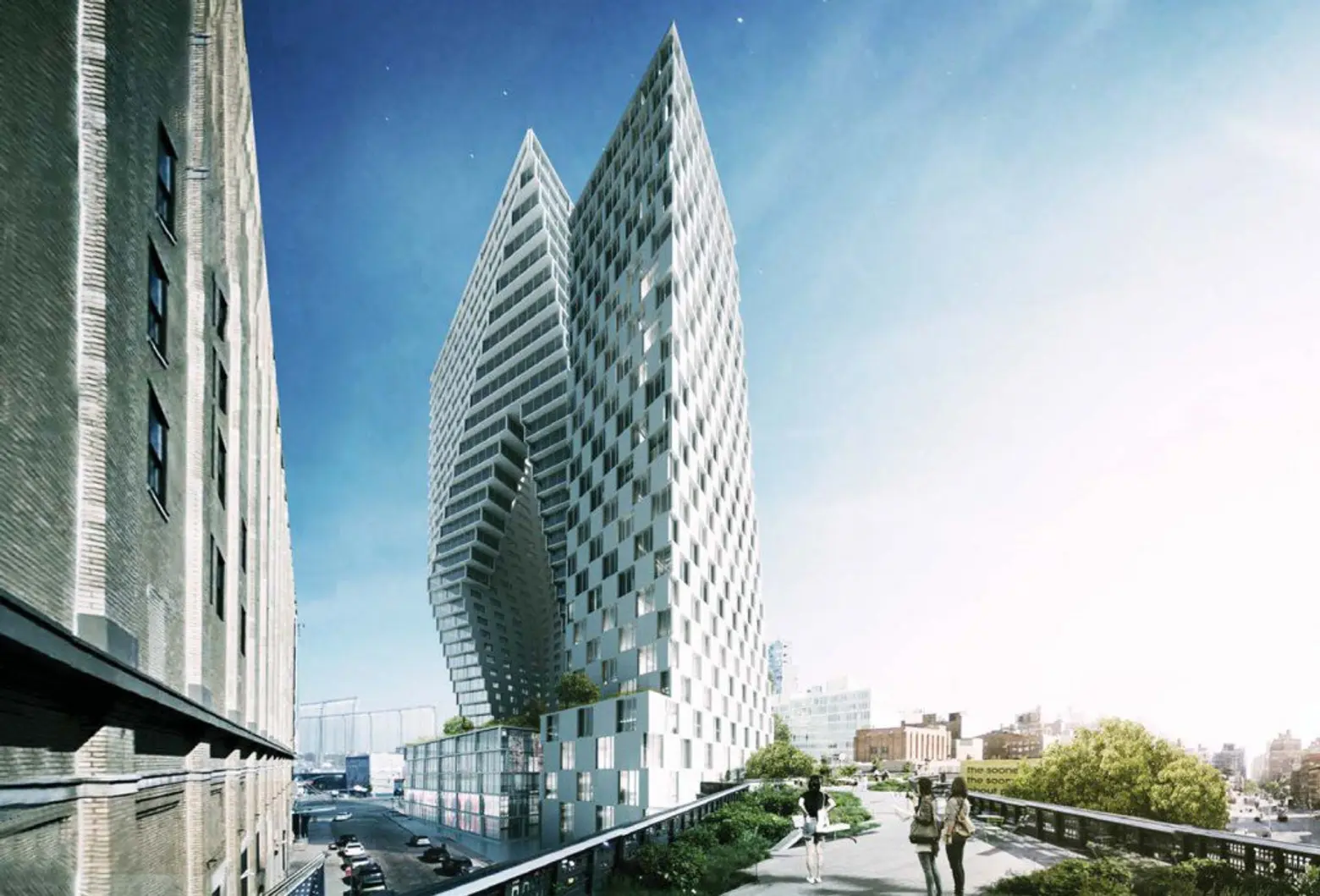 More Details Revealed for Bjarke Ingels’ High Line Towers