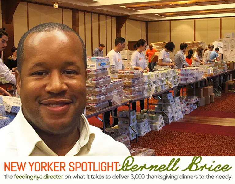 Spotlight: Pernell Brice Shares How FeedingNYC Delivers 3,000 Thanksgiving Dinners