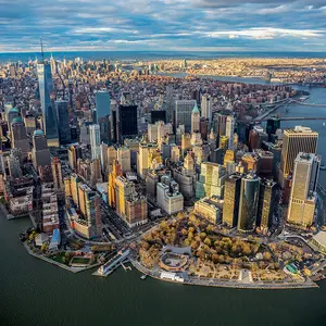 George Steinmetz, New York Air: The View From Above, National Geographic, NYC aerial photography,