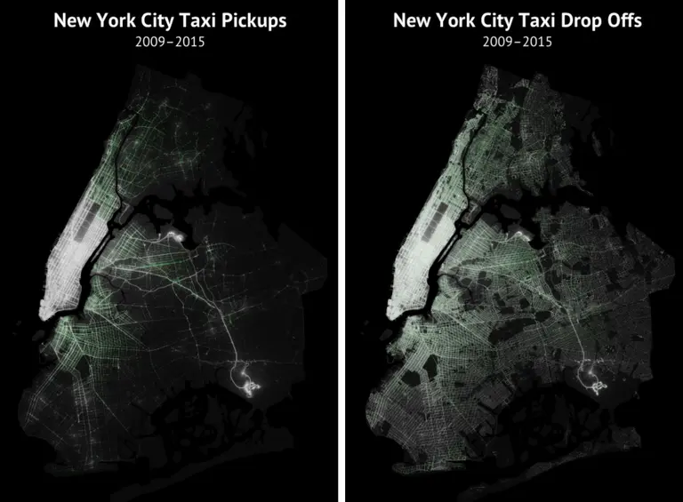 Mapping All 1.1 Billion NYC Taxi Trips Since 2009
