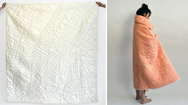 Hand-Stitched City Quilts Are Made to Counter the Rapid Digitization of Daily Life