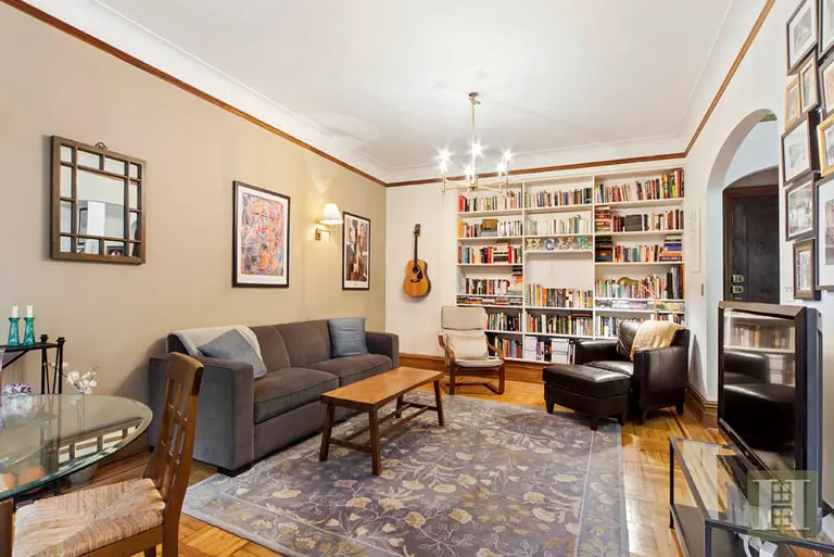 $575K Inviting Co-op on Riverside Drive Comes With Cast Iron Juliet Balconies