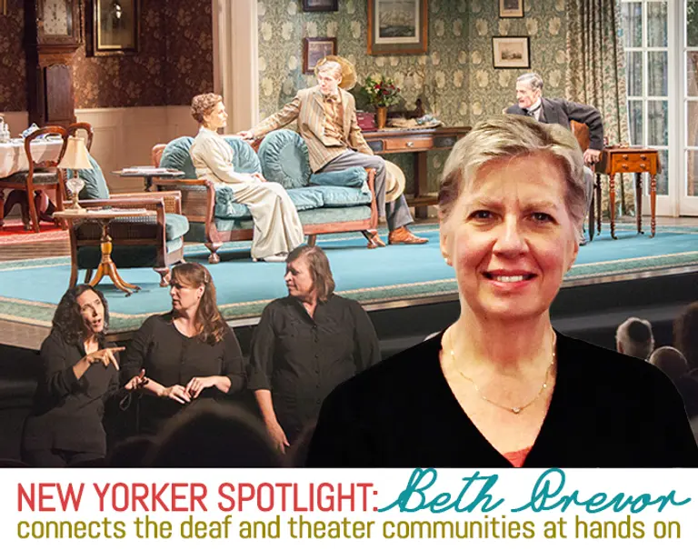 Spotlight: Hands On’s Beth Prevor Connects the Deaf and Theater Communities in NYC