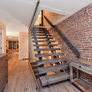 85 Hall Street, staircase, modern, open staircase