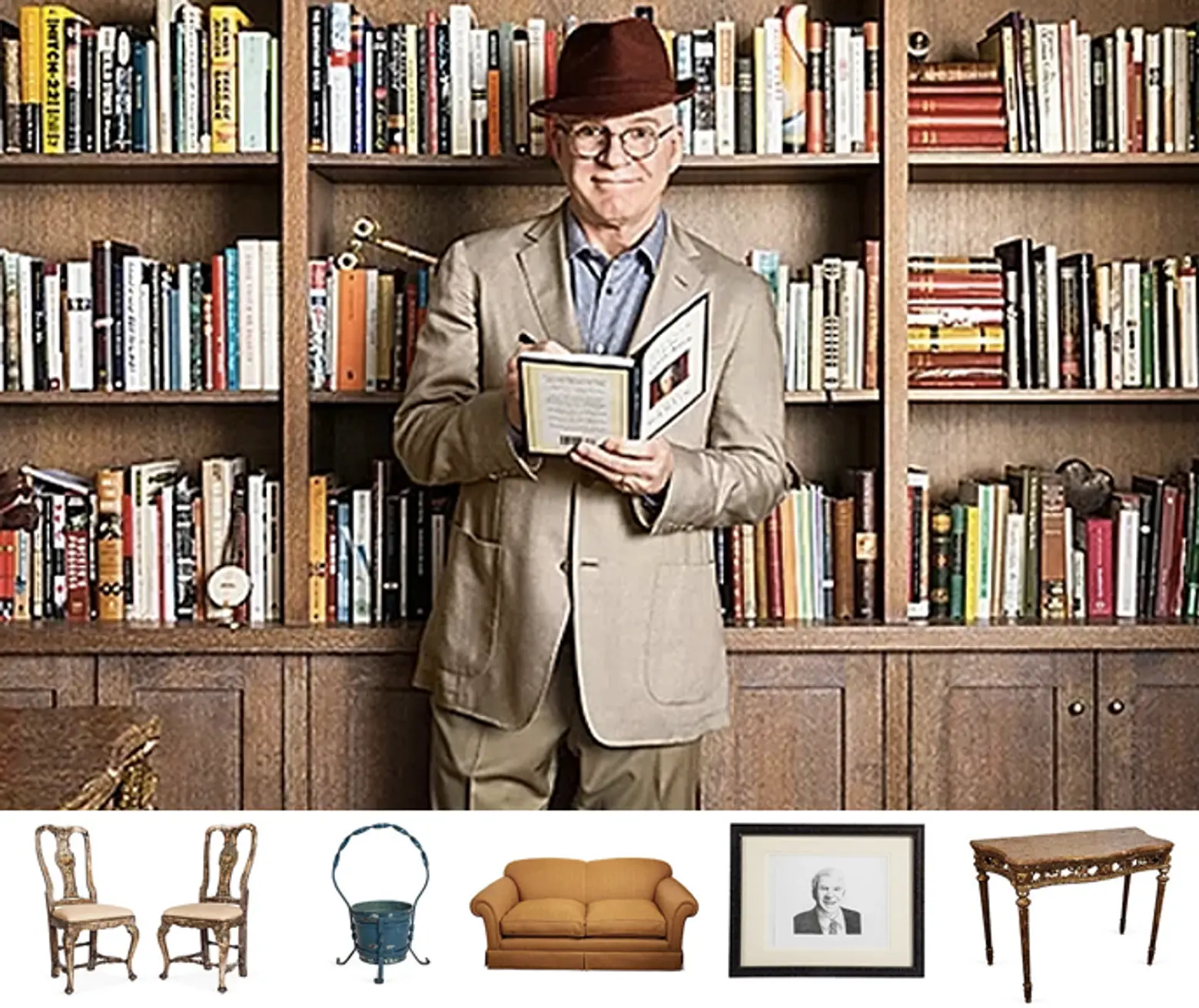 Buy Actor Steve Martin’s Cast-Off Furniture, Items Going for $249–$70,000