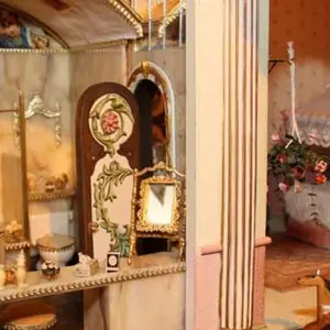 the world's most expensive dollhouse, The Astolat Dollhouse Castle, Elaine Diehl